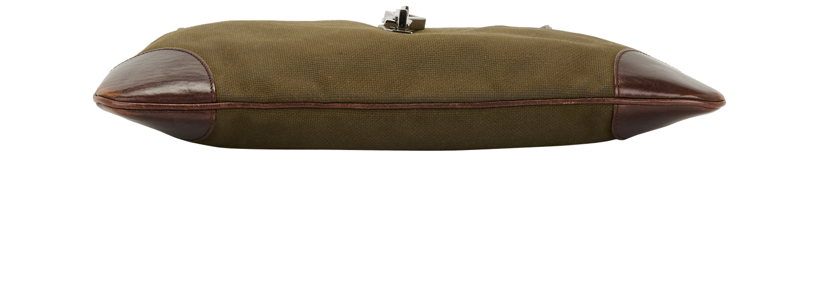 Vintage Medium Jackie, &pound;260, Handbags, Green, Canvas, Top view